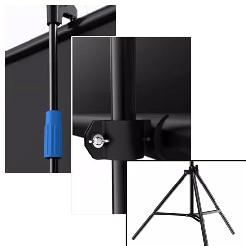 Pantalla de proyector portátil 60in 4:3 con soporte miniatura 6