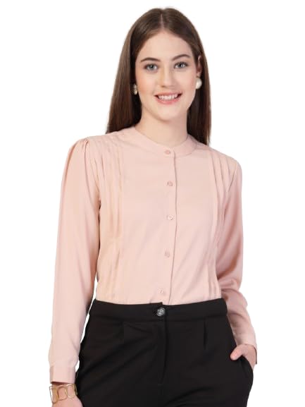 style quotient Women Solid White Polycotton Regular Shirt-picture-36