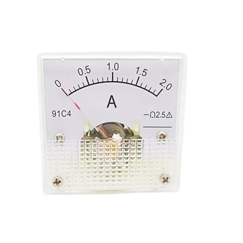 Ampèremètre analogique DC 0-200mA pour testeur de circuits et panneaux DIY