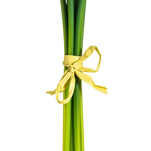 Vickerman FD170301 14'' Artificial White Calla Lily Bundle - Formal Ivory Calla Lily Flowers - Cala Lilies Artificial thumb #4