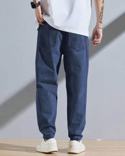 Image of Vogaan Men's Denim Jeans || Tapered Fit Denim Jeans for Men
