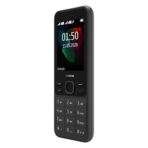 Nokia 150 6.1 Cm (2.4) 90.53 G Black Feature Phone, W128441811 (Black Feature Phone)