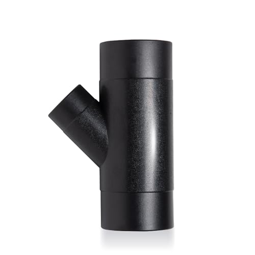 POWERTEC 70190V 4-Inch by 2-1/2-Inch Y-Fitting Dust Collection Hose Connector, 1 PK