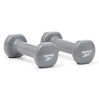 Reebok Unisex's Dumbbells, Black, 1 kg