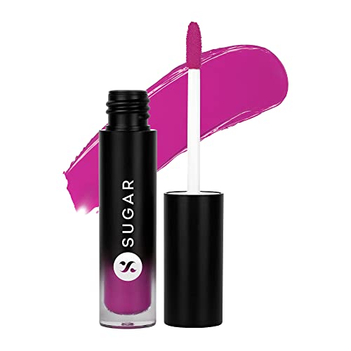 Image of SUGAR Cosmetics Mousse Muse Lip Cream | Lasts 24+ Hrs | Creamy Mousse Lipstick | Waterproof & Smudgeproof | 5ml - 02 Pinkie