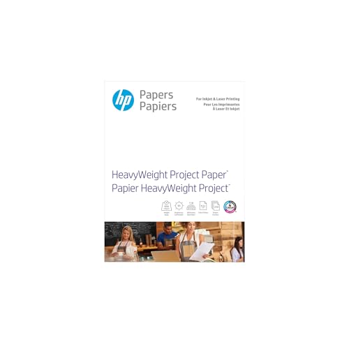 HP HeavyWeight Project Paper, Matte, 8.5x11 in, 40 lb, 250 sheets, works with inkjet, PageWide, laser printers (Z4R14A) - Image 6
