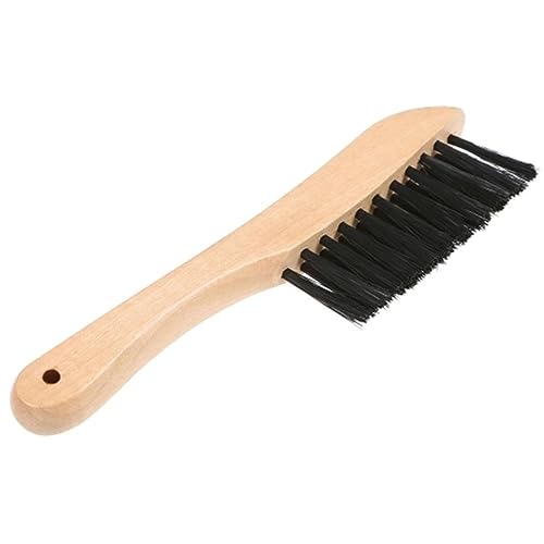 Pincel De Mesa De Bilhar Para Feltro | Kit de escova de limpeza de cabo de madeira para mesa de bilh