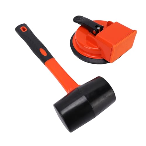 Fixateur d'espacement de sol en acier au carbone avec maillet - 3