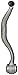 Dorman 520-738 Front Passenger Side Lower Rearward Suspension Control Arm and Ball Joint Assembly Compatible with Select BMW Models