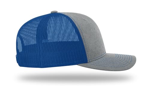 Image of Richardson 112 Trucker Hat - Premium Blank Baseball Cap, Adjustable Snapback Hat - Structured Six Panel Richardson Blank Hats