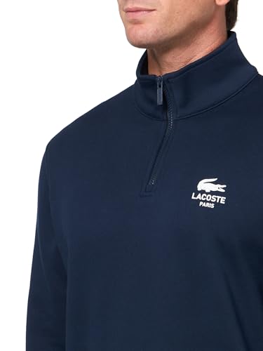 Lacoste Men's High Neck Zipped Sweatshirt3