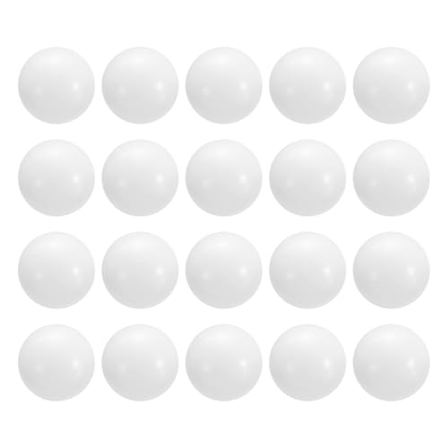 uxcell 20pcs POM Bearing Balls 3/4" 19.05mm Solid Plastic Bearing Ball