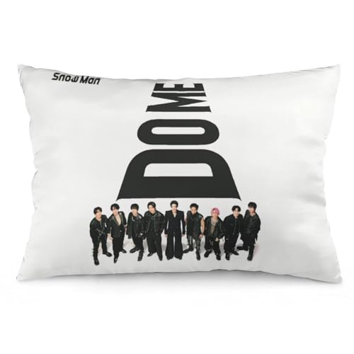 目黒蓮94 枕カバー ロング枕カバー 両面印刷 柔らかく生地 横寝用抱き枕 向き寝 室内装飾 20"x30"