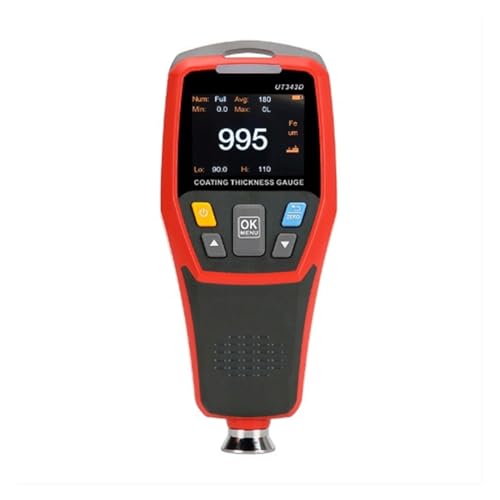 Thickness Gau Tester, UT343D Medidor Digital de Grosor de Recubrimiento Medidor de Película de Pintura para Superficies Metálicas Ferrosas y No Ferrosas Herramienta de Medición Automotriz miniatura 6