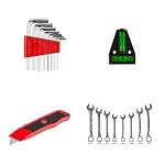 TLGREEN 95-Piece Car Tool Kit with Storage Case, Red - Image 4