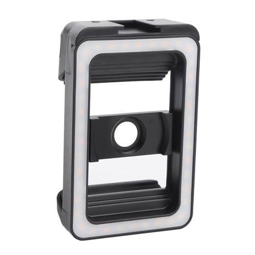 Adaptateur de l'objectif de filetage de 17 mm + 37 mm LED contre ombres