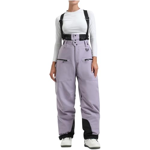 Combinaison de ski femme grande taille violet clair XL