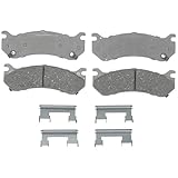 ACDelco Silver Rear Brake Pad Set 14D785CH | GM 19286095 Ceramic Rear Brake Pads for Select Cadillac Escalade, Chevy Silverado, Tahoe, Chevrolet Suburban, GMC Sierra, Yukon, Hummer H2 and more