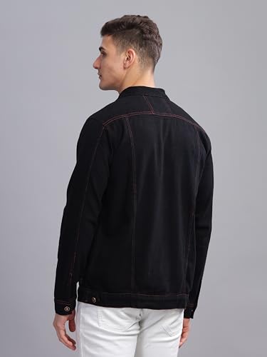 Image of Kuons Avenue Men's Regular Fit Trucker Jacket | Denim Jacket for Men