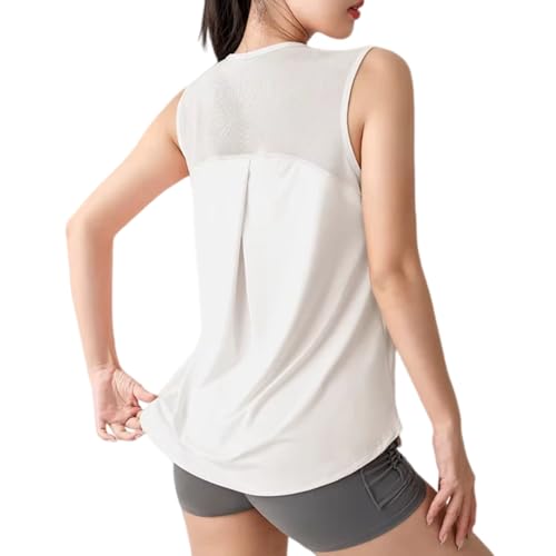 Chemisier sans manches sport femme ample séchage rapide pour exercice