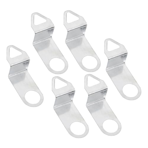 HOMSFOU Ganci Per Orologio Da Parete Kit 6 Pezzi in Lega Metallo Per Movimento Orologio Fai Da Te Sospeso Accessori Di Montaggio Per Decorazioni Da Muro