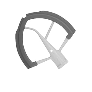 6 Quart Flex Edge Beater for KitchenAid Bowl Lift Stand Mixers With Silicone Edges For Kitchen Aid Accessories and Attachments