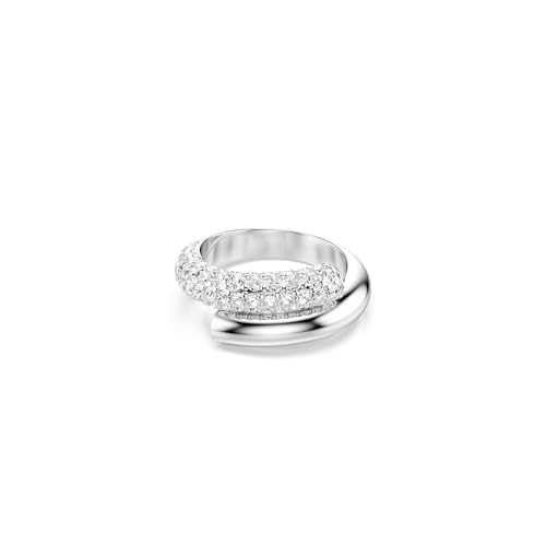 Swarovski Anello Dextera, Bianco, Placcato rodio