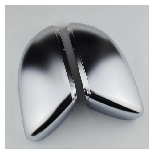 Coque de rétroviseur argent satiné pour VW Golf 6 finition mate