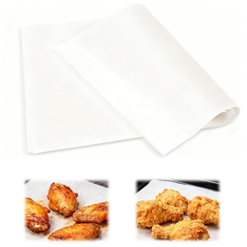 100 hojas de papel de pan de 20 x 30 cm, papel de cera blanco para alimentos, papel de pan de mantequilla, papel de queso, papel de alimentos a prueba de grasa para barbacoa, sándwich, hamburguesas