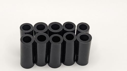 PerfectPlay 1 1/16 inch Tapered (Stern Compatible) Silicone Pinball Post Sleeves (Black, 20 Pack)