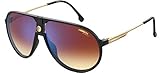  Carrera 1034/S, Lunettes De Soleil Homme, Black/Brown Shaded, 63