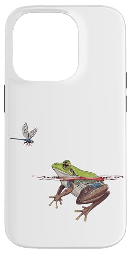 �A���̃J�G�� �����Ŋl�������Ă��� �R�e�[�W�R�A�K�[���Y �X�}�z�P�[�X iPhone 14 Pro �p