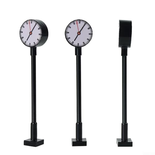 HO Scale 1:87 Model Railway Clock Light Lamps,for Building Layouts And Landscapes, Mininature With Wiring