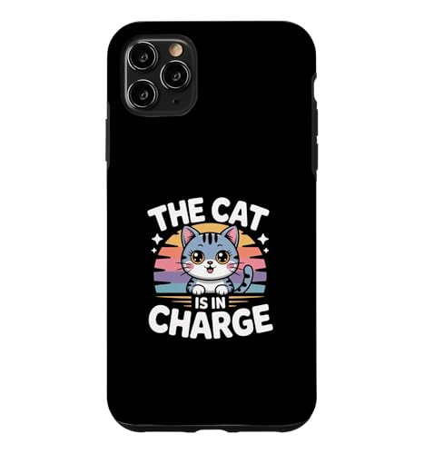 The Cat Is In Charge �X�}�z�P�[�X iPhone 11 Pro Max �p