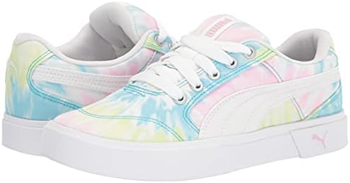 PUMA C-Rey Sneaker, Pink-Lady White-Sharp Green, 7 US Unisex Big Kid | Image 6