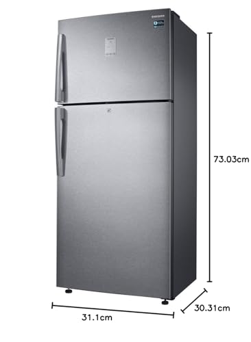 Image of Samsung 551 L 2 Star Frost Free Double Door Refrigerator Appliance(RT56K6378SL /TL, Easy clean Steel, Inverter Compressor)