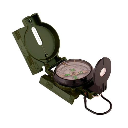Brújula Militar Fox Outdoor Metal Liquid-Filled Compacta Portátil para Orientación, Senderismo y Camping miniatura 1