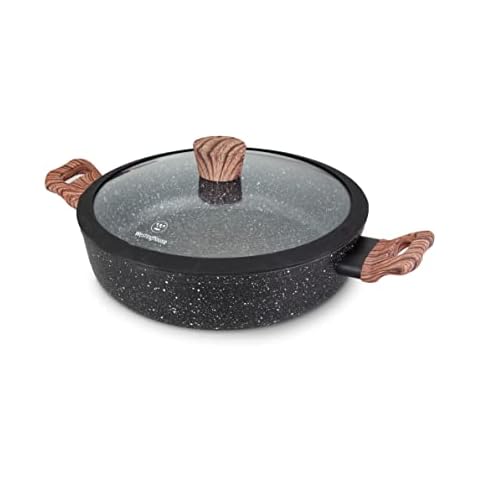 Westinghouse Schmorpfanne Induktion - 32cm Servierpfanne - Simmertopf mit Deckel Cover