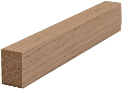 EWBS20 Baseboard Shoe 3/4" Tall x 1/2" Square. Unfinished, White Oak, 94"