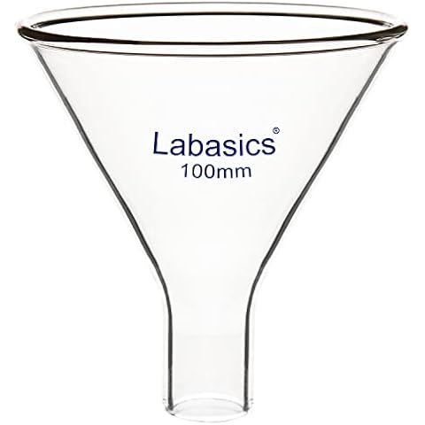 Labasics Heavy Duty Glass Powder Funnel Cover