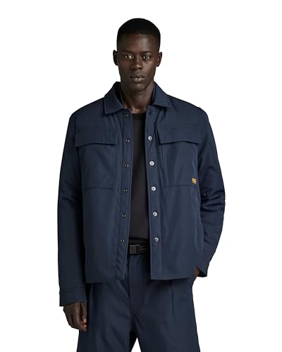 G-STAR RAW Herren Postino V2 Jacke, Blau (salute D24278-D517-C742), S – Ansicht 1