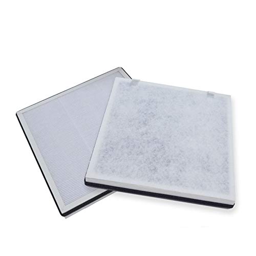 PUREBURG Replacement Filters Compatible with MEACO MeacoClean CA-HEPA 47x5 Portable Air Purifier,H13 3-Stage Filtration,2-Pack H13 True HEPA PUREBURG Replacement Filters Compatible with MEACO MeacoClean CA-HEPA 47x5 Portable Air Purifier,H13 3-Stage Filtration,2-Pack H13 True HEPA