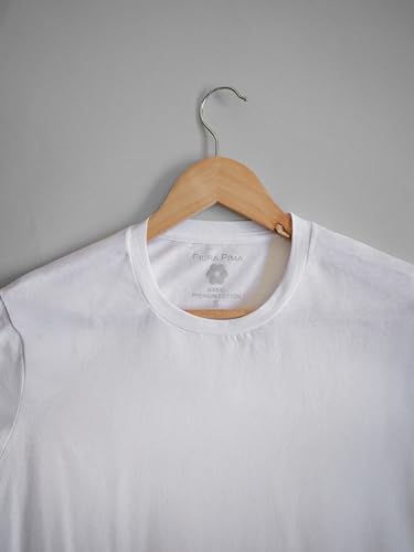 Image of 100% Peruvian Cotton Mens T-Shirts - Luxury Crew Tee Shirts for Men | Premium Soft Mens T-Shirts | Plain Dress Tee Shirts Men