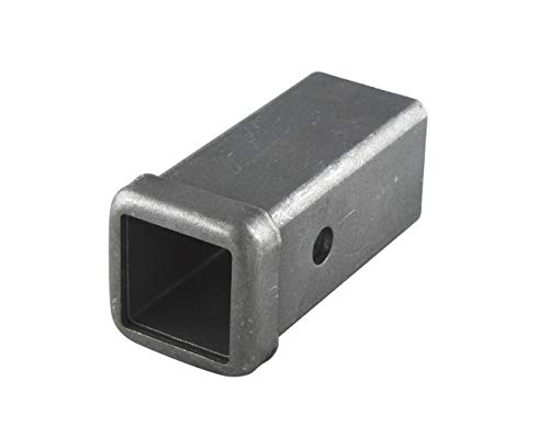 Image of TOPTOW 64453 Trailer Hitch Receiver Tube 2-inch X 6-inch Length Combo Bar, Weld on Raw Steel