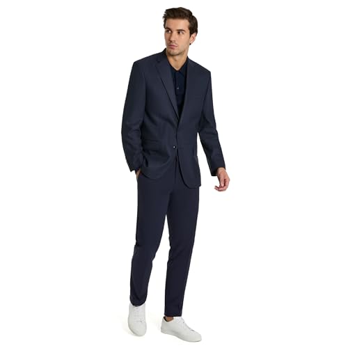 Michael Kors Men’s Twill Kent Classic Fit Regular, Big & Tall Stretch Sport Coat, Performance Fabric, Business & Casual Wear2