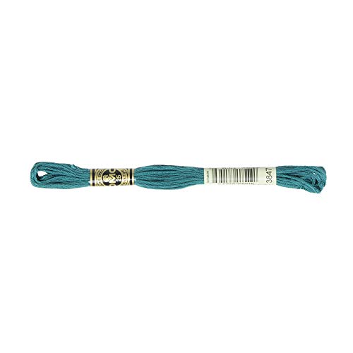 Image of DMC 6-Strand Embroidery Cotton Floss, Dark Teal Green