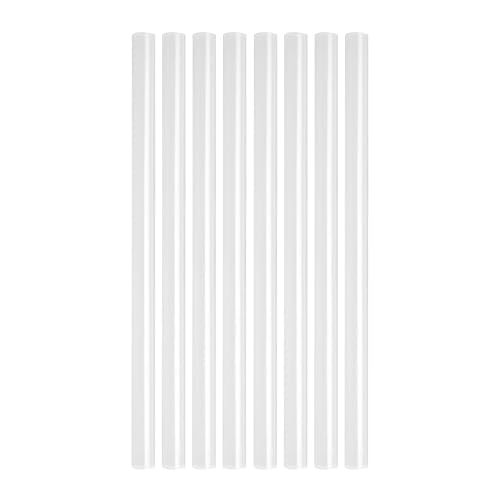 Lawazim Glue Sticks - Pack of 8 Mini Hot Glue Sticks (11.2 x 200 mm) for Crafting and DIY Projects - Quick-Drying Clear Adhesive for Arts Crafts and Home Repairs - Hot Melt Glue Guns Strong Bonding