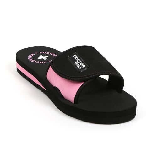 Doctor Walk Super Soft Ortho Slippers for Women (Dw-029-pink) Flip-Flop