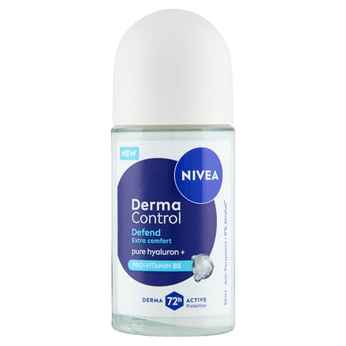NIVEA Derma Control Defend Anti-Transpirant Deodorant für Damen, 72 Stunden Schutz vor Schweißen, mit Hyaluronsäure und Provitamin B5… – Ansicht 1