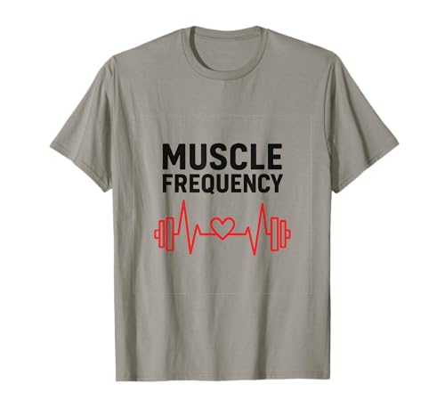 Fitness Gym Motivation - Muscle Frequency T-Shirt